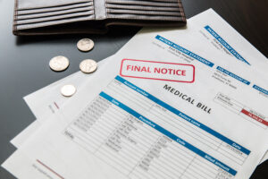 reviewed medical bill